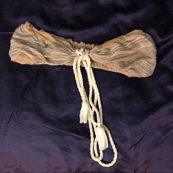 Missoni Tops - SOLD: Missoni woven strapless bandeau top